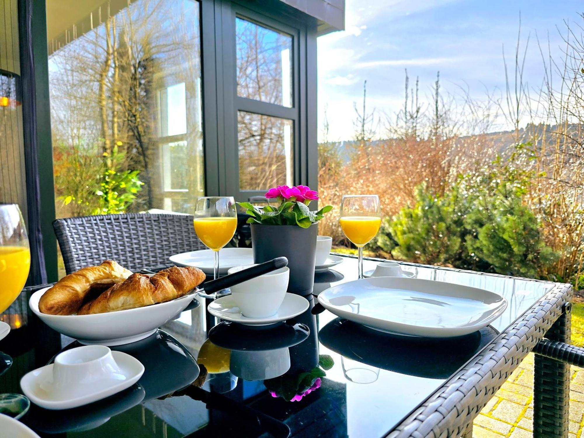 Ferienwohnung Fuchsbau Mit Kamin & Terrasse & Hunde Winterberg Exteriér fotografie